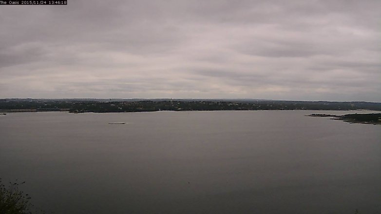 Lake Travis webcam, November 24, 2015 12:55 PM CT
