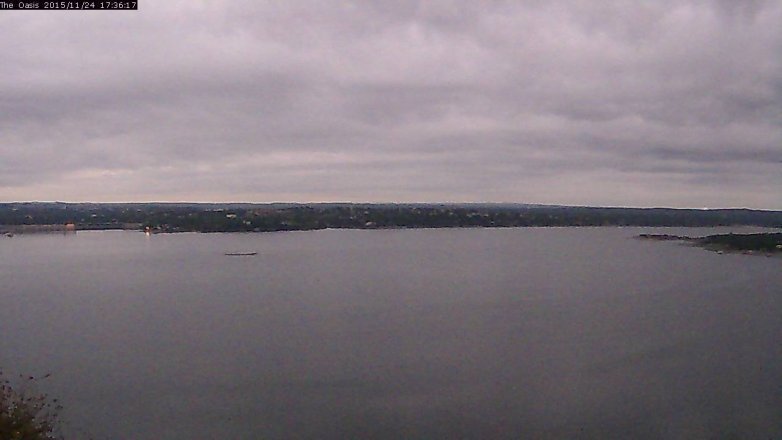 Lake Travis webcam, November 24, 2015 4:40 PM CT