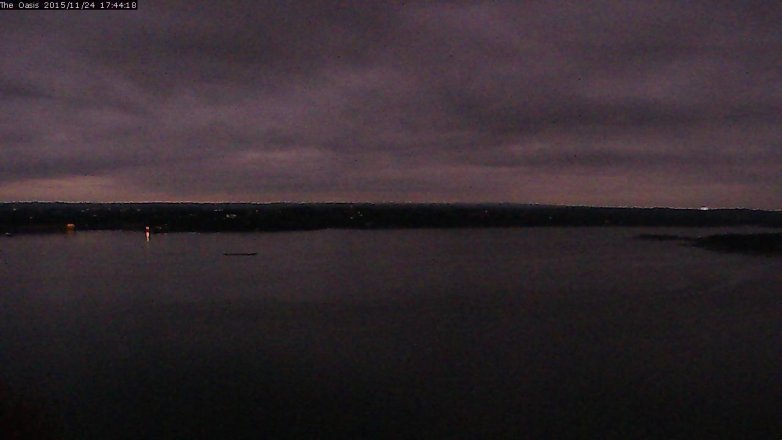 Lake Travis webcam, November 24, 2015 4:50 PM CT