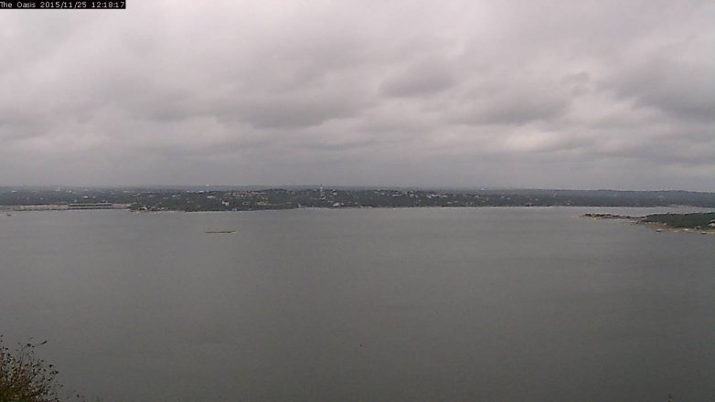 Lake Travis webcam, November 25, 2015 11:25 AM CT