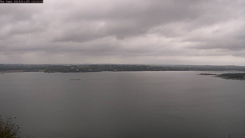 Lake Travis webcam, November 25, 2015 12:20 PM CT
