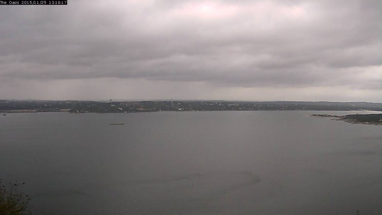 Lake Travis webcam, November 25, 2015 12:25 PM CT