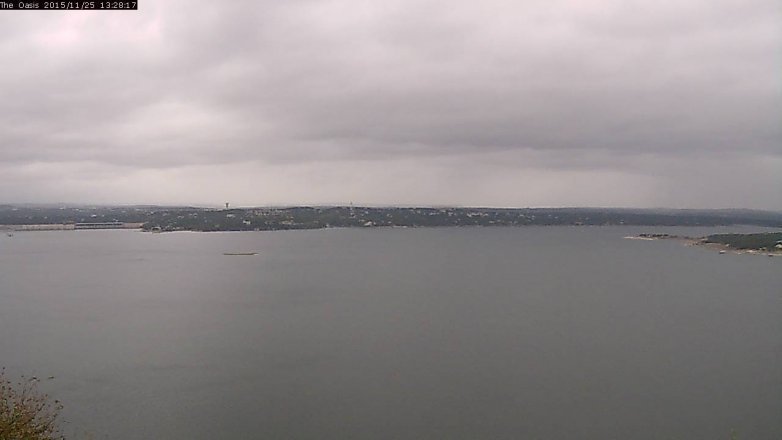 Lake Travis webcam, November 25, 2015 12:35 PM CT