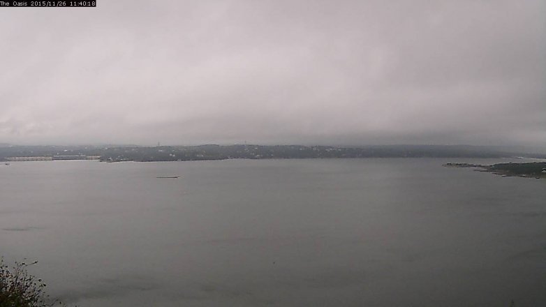Lake Travis webcam, November 26, 2015 10:45 AM CT