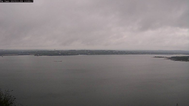 Lake Travis webcam, November 26, 2015 11:15 AM CT