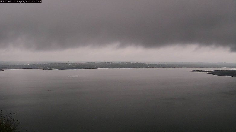 Lake Travis webcam, November 26, 2015 11:25 AM CT