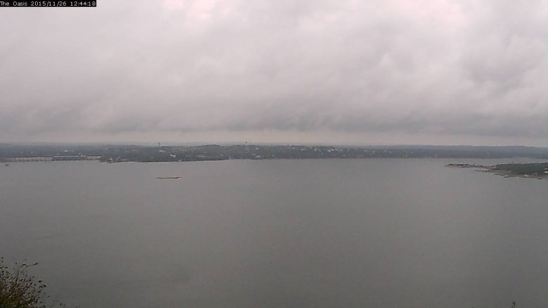 Lake Travis webcam, November 26, 2015 11:50 AM CT