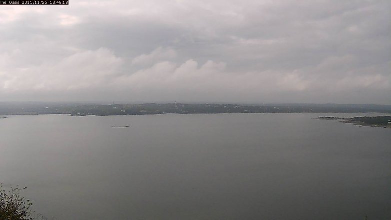Lake Travis webcam, November 26, 2015 12:55 PM CT