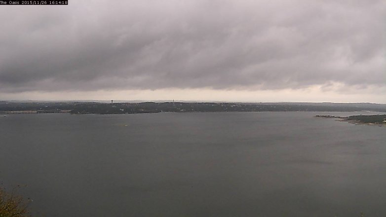Lake Travis webcam, November 26, 2015 3:20 PM CT