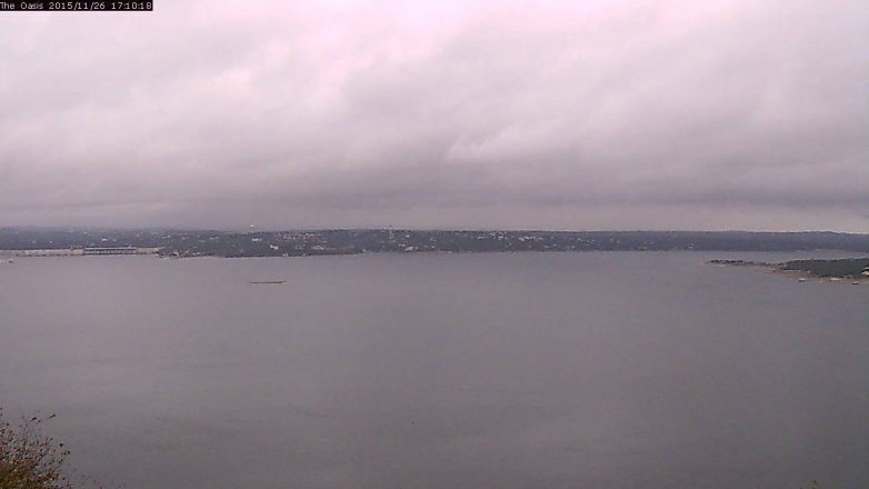 Lake Travis webcam, November 26, 2015 4:15 PM CT