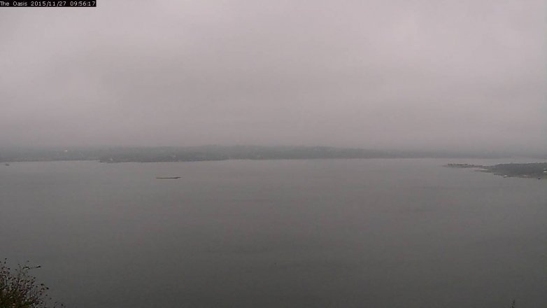 Lake Travis webcam, November 27, 2015 9:00 AM CT