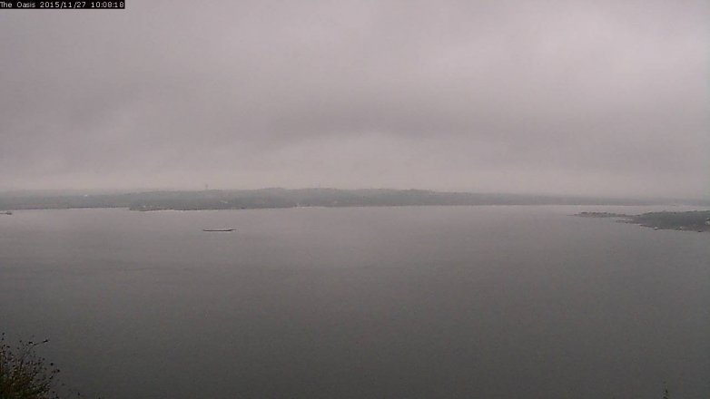 Lake Travis webcam, November 27, 2015 9:15 AM CT