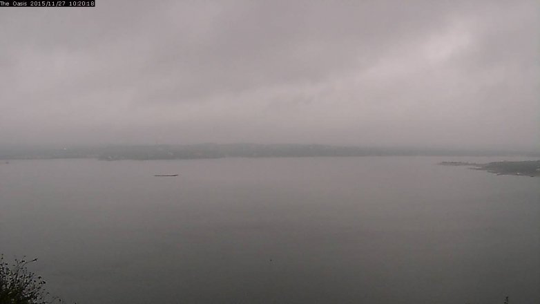 Lake Travis webcam, November 27, 2015 9:25 AM CT