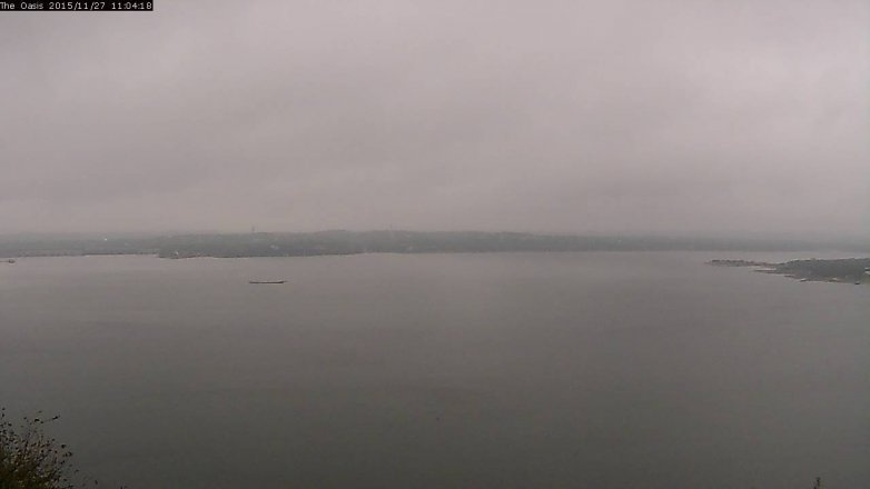 Lake Travis webcam, November 27, 2015 10:10 AM CT