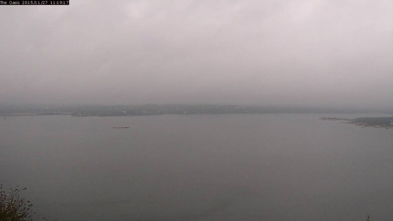 Lake Travis webcam, November 27, 2015 10:25 AM CT