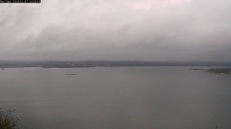 Lake Travis webcam, November 27, 2015 11:35 AM CT