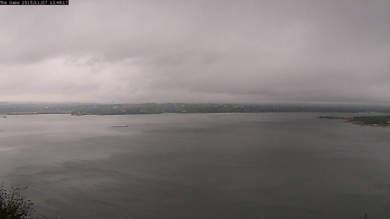 Lake Travis webcam, November 27, 2015 11:55 AM CT