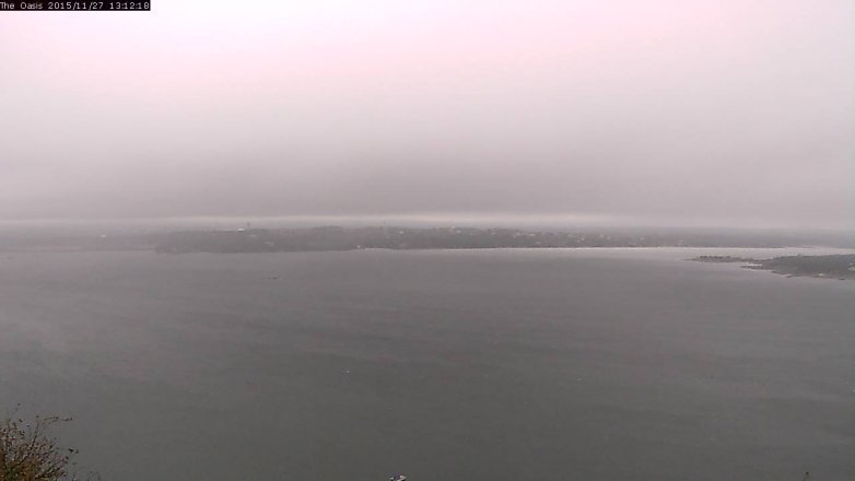 Lake Travis webcam, November 27, 2015 12:20 PM CT