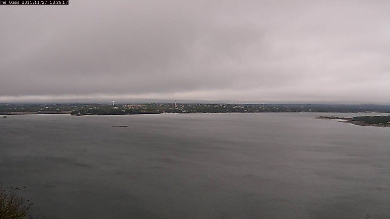 Lake Travis webcam, November 27, 2015 12:35 PM CT