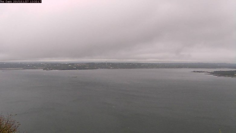 Lake Travis webcam, November 27, 2015 12:40 PM CT