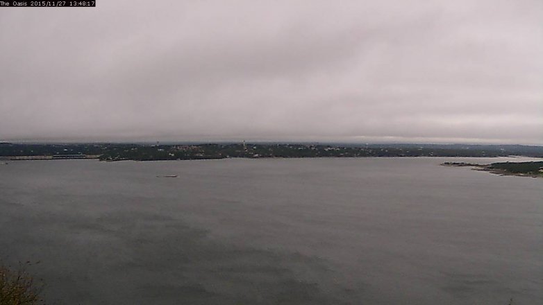 Lake Travis webcam, November 27, 2015 12:55 PM CT