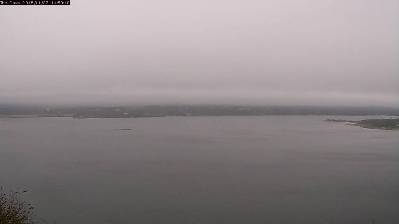 Lake Travis webcam, November 27, 2015 1:55 PM CT