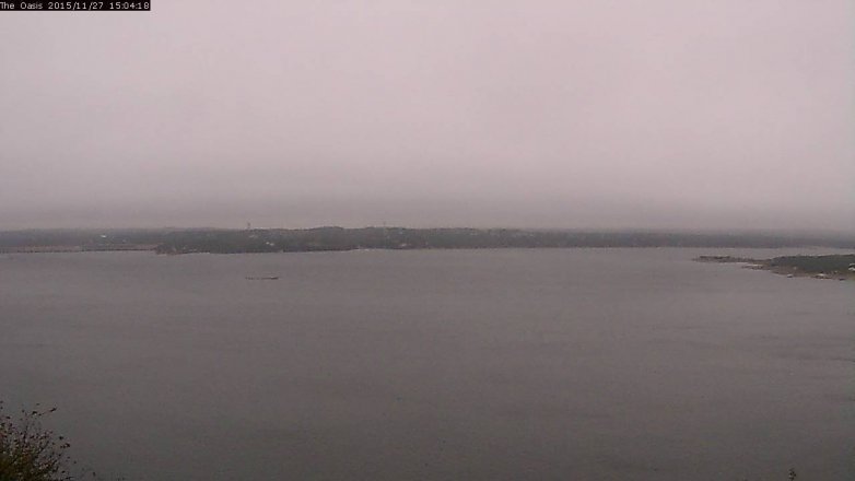 Lake Travis webcam, November 27, 2015 2:10 PM CT