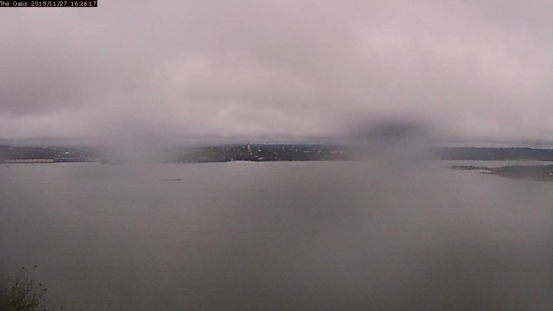 Lake Travis webcam, November 27, 2015 3:35 PM CT
