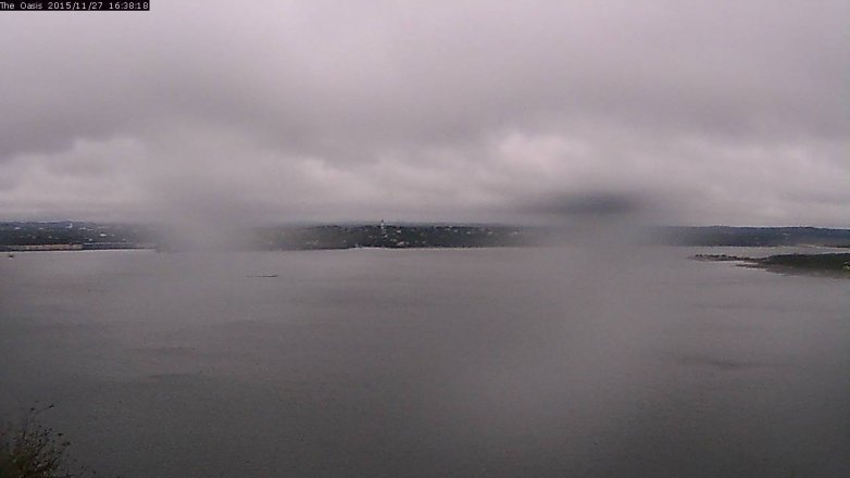 Lake Travis webcam, November 27, 2015 3:45 PM CT