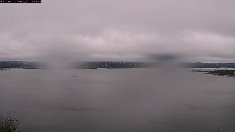 Lake Travis webcam, November 27, 2015 3:50 PM CT