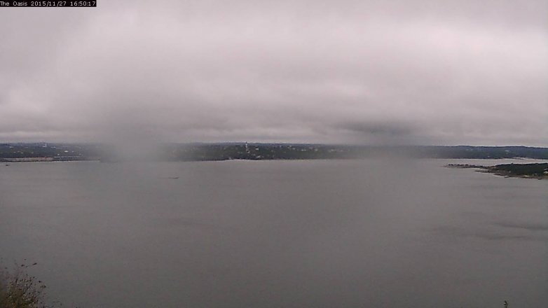 Lake Travis webcam, November 27, 2015 3:55 PM CT