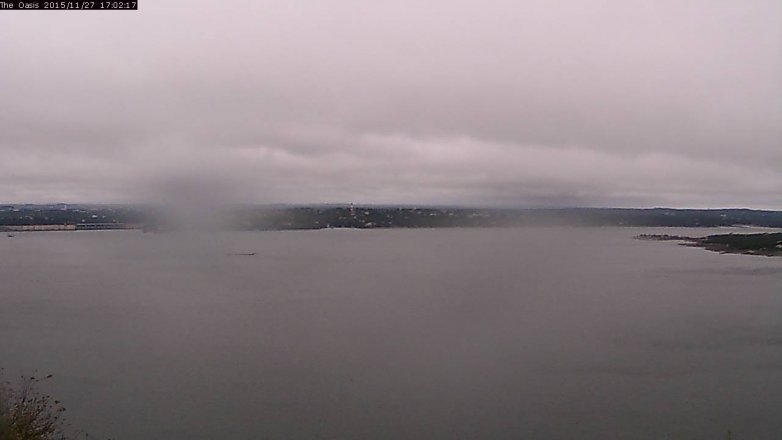 Lake Travis webcam, November 27, 2015 4:10 PM CT