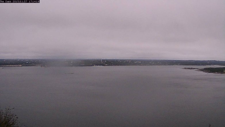 Lake Travis webcam, November 27, 2015 4:20 PM CT
