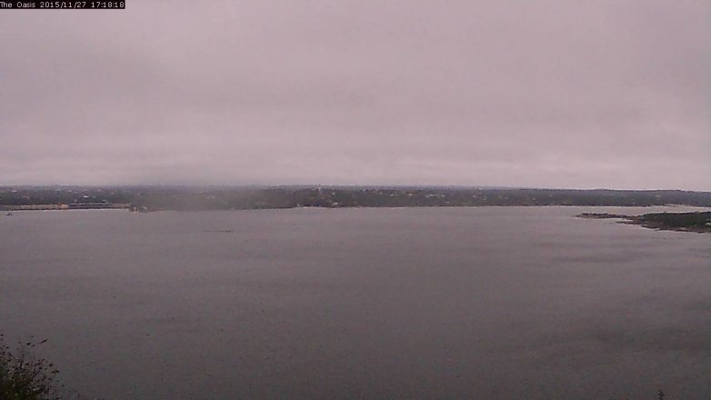 Lake Travis webcam, November 27, 2015 4:25 PM CT