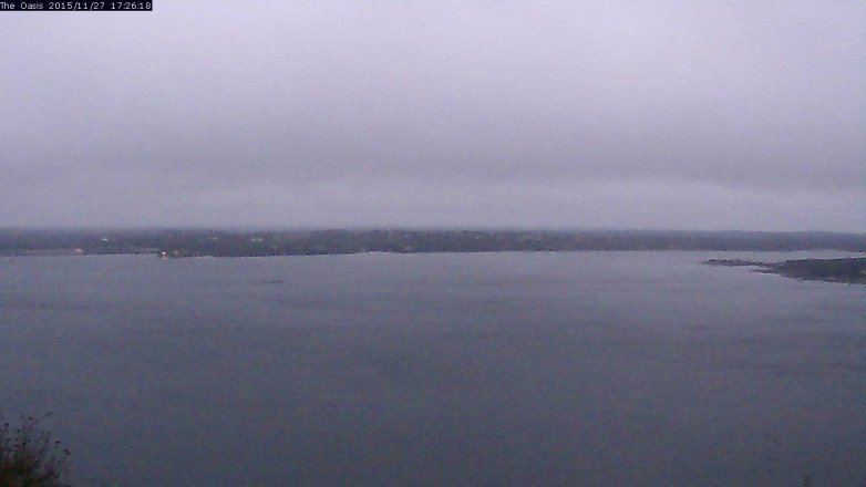 Lake Travis webcam, November 27, 2015 4:35 PM CT