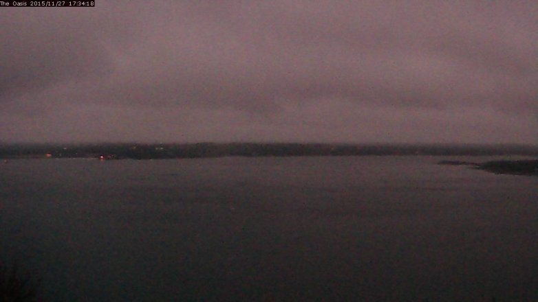 Lake Travis webcam, November 27, 2015 4:40 PM CT