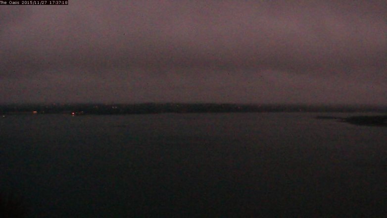 Lake Travis webcam, November 27, 2015 4:45 PM CT