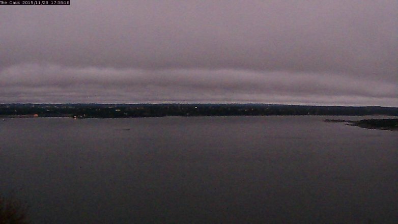 Lake Travis webcam, November 28, 2015 4:45 PM CT