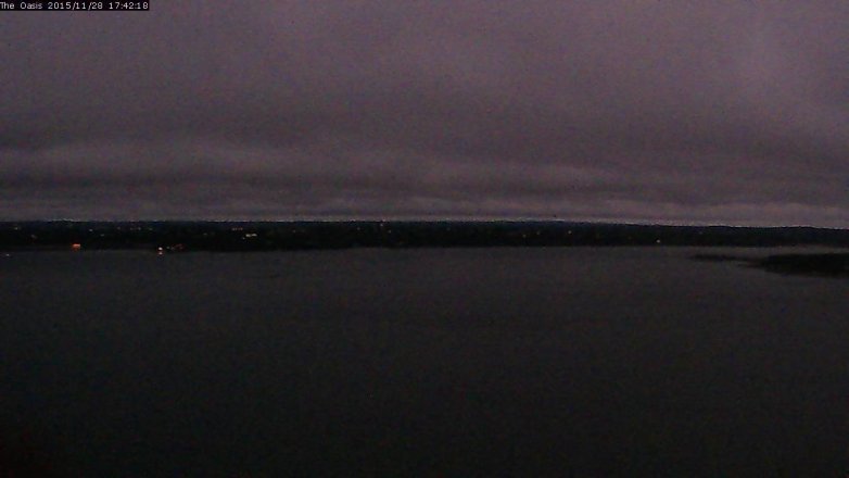 Lake Travis webcam, November 28, 2015 4:50 PM CT
