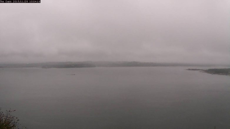 Lake Travis webcam, November 29, 2015 9:10 AM CT