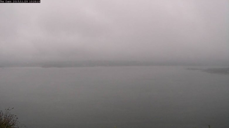 Lake Travis webcam, November 29, 2015 9:35 AM CT