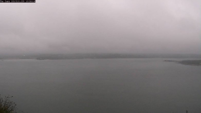 Lake Travis webcam, November 29, 2015 9:45 AM CT