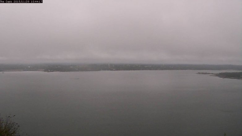 Lake Travis webcam, November 29, 2015 9:50 AM CT