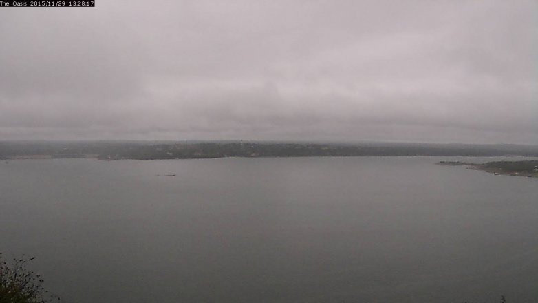 Lake Travis webcam, November 29, 2015 12:35 PM CT