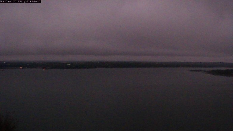 Lake Travis webcam, November 29, 2015 4:45 PM CT