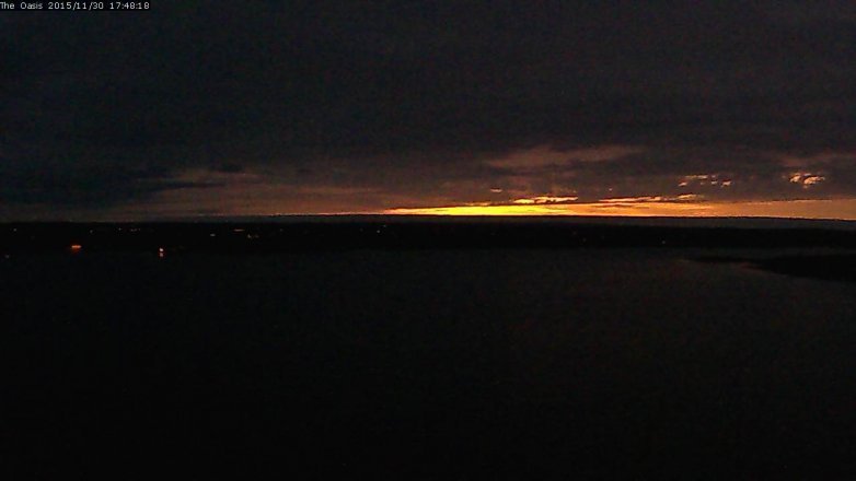 Lake Travis webcam, November 30, 2015 4:55 PM CT