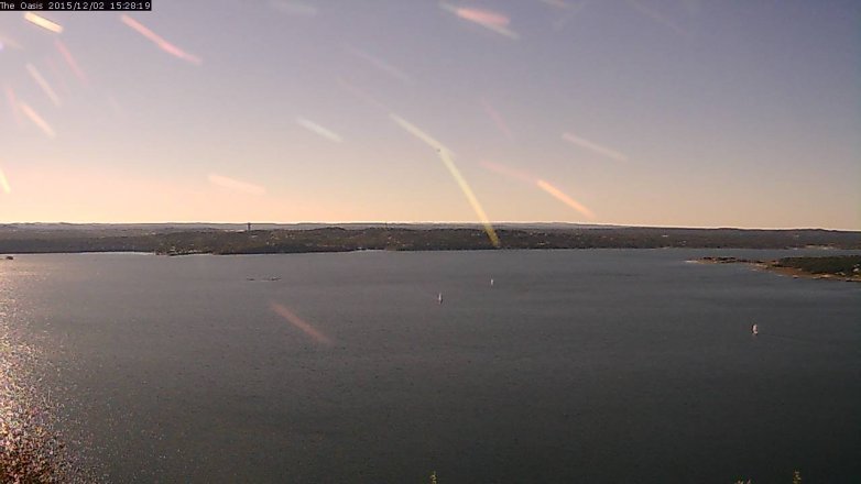 Lake Travis webcam, December 2, 2015 2:35 PM CT