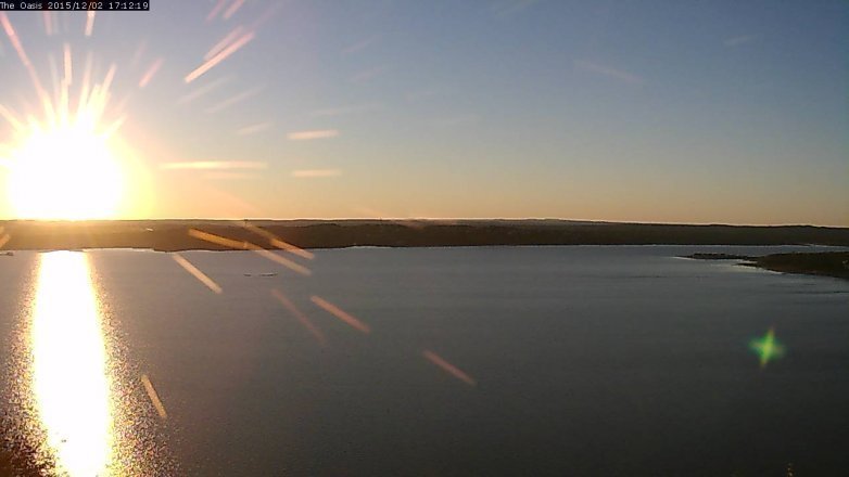Lake Travis webcam, December 2, 2015 4:20 PM CT