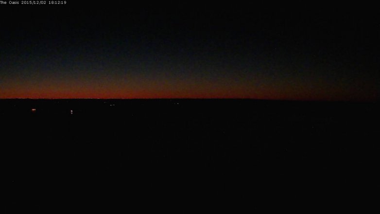 Lake Travis webcam, December 2, 2015 5:20 PM CT