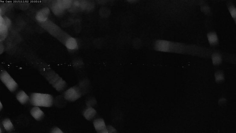 Lake Travis webcam, December 2, 2015 7:05 PM CT
